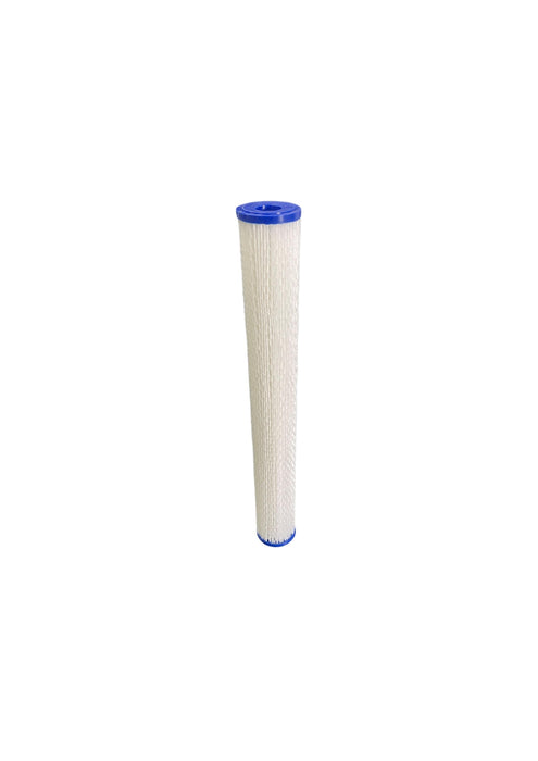 20" x 2.5" Polyester Pleated Filter Cartridges For Sediment Removal