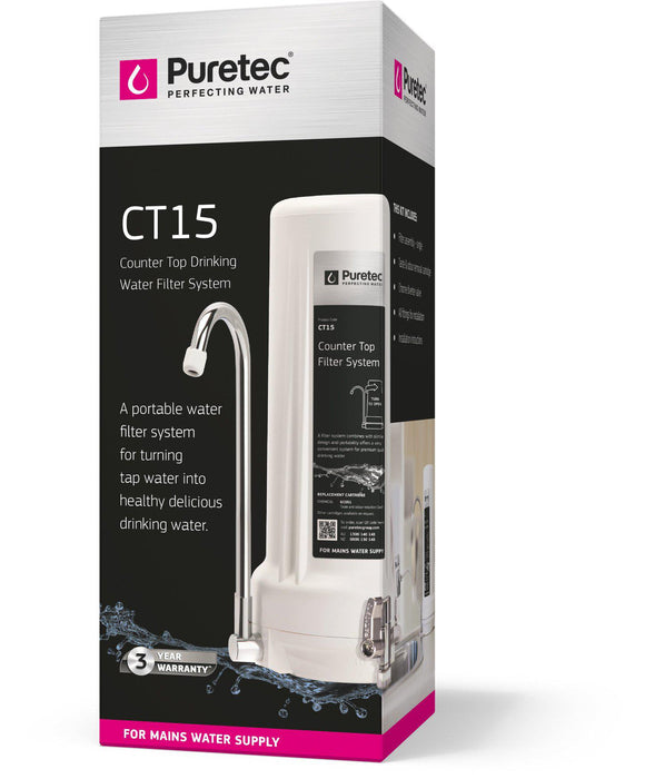 Puretec CT Series | Counter Top Drinking Water Filter System Product Name: Counter Top Drinking Water Filter System Unit