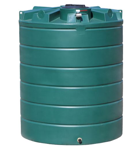 5,300LTR Premium Flatwall Round Poly Water Tank Perth