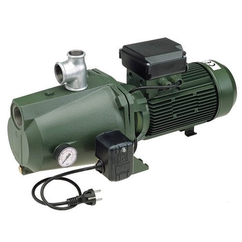 DAB Shallow Well Pumps With Pressure Switch Systems Product Name: 151MP With Pressure Switch - 240V 1.1kW Multistage Jet Pump, 151TP With Pressure Switch - 240V 1.1kW Multistage Jet Pump, 251MP With Pressure Switch - 240V 1.85kW Multistage Jet Pump, 200MP With Pressure Switch  - 240V 1.47kW Single Stage Jet Pump, 300MP With Pressure Switch - 240V 2.2kW Single Stage Jet Pump