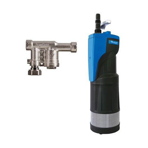 ClayTech Automatic Diverter Systems InTank Pumps Product Name: CMS C6A1 DiverTron C6 Rainwater Pump With 1" AcquaSaver 650W, CMS C6A2 DiverTron C6 Rainwater Pump With ¾" AcquaSaver 650W, CMS C7A1 DiverTron C7 Rainwater Pump With 1" AcquaSaver 750W, CMS C30A1 Bluediver C30A Rainwater Pump With 1" Acquasaver 650W, CMS C30A2 Bluediver C30A Rainwater Pump With ¾" Acquasaver 650w