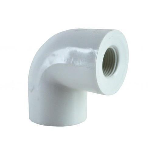 PVC 90° Faucet Elbow (Cat No. 15) Product Name: 20mm x 1/2" (15mm) Pressure Faucet Elbow, 20mm x 3/4" (20mm) Pressure Faucet Elbow, 25mm x 1/2" (15mm) Pressure Faucet Elbow, 25mm x 3/4" (20mm) Pressure Faucet Elbow, 25mm x 1" (25mm) Pressure Faucet Elbow