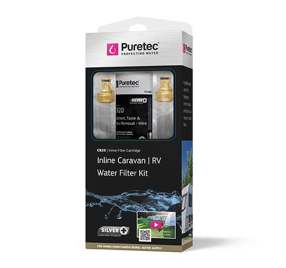 Puretec CR20 Inline Compact Caravan Water Filter Title: Default Title