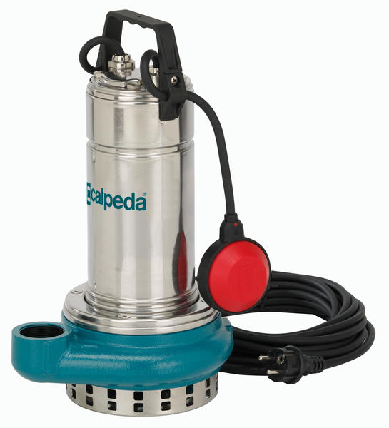 Calpeda GQR 10 Submersible Drainage & Sewage Pump with Open Impeller - Three Phase
