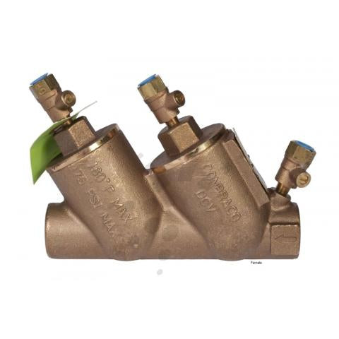 Conbraco Brass Double Check Devices Size: 20mm  Brass Double Check Devices, 25mm  Brass Double Check Devices, 40mm  Brass Double Check Devices, 50mm  Brass Double Check Devices