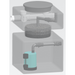EZGREY Home Grey Water Diversion System (Above Ground) Product Name: EZGREY Home Grey Water Diversion System with 100W Pump, EZGREY Home Grey Water Diversion System with 300W Pump