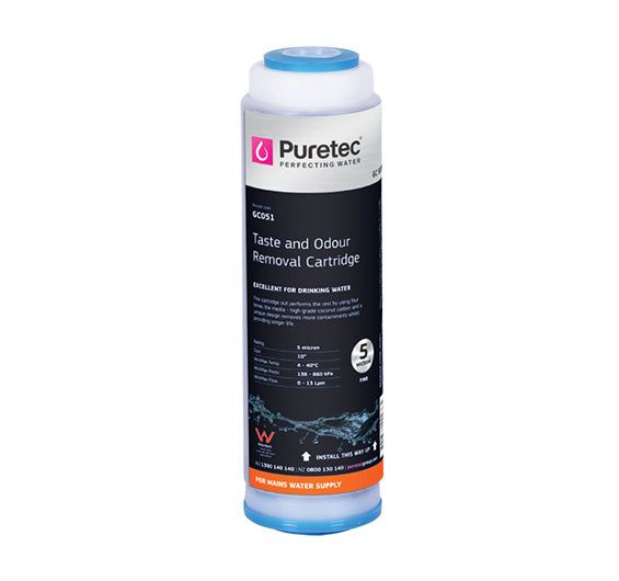 Puretec CT Series | Counter Top Drinking Water Filter System Product Name: Replacement Granular Carbon Cartridge (5 Micron)