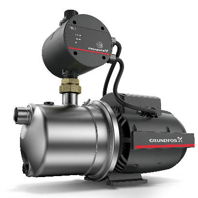 Grundfos JP PM Self Priming Jet Pump With Pressure Manager Product Name: Grundfos JP 3-42 PM1 - 0.42kW, Grundfos JP 4-47 PM1 - 0.56kW, Grundfos JP 4-54 PM1 - 0.75kW, Grundfos JP 5-48 PM1 - 1.01kW
