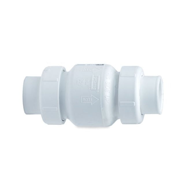 Pvc Spring Check Valve FLO PVC Spring Check Valves Union Ends | Shop Online