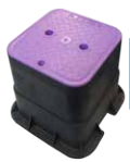HR Reclaimed Purple Valve Boxes - PERTH ONLY Product Name: Domestic 215mm top x 150mm wide x 215mm deep