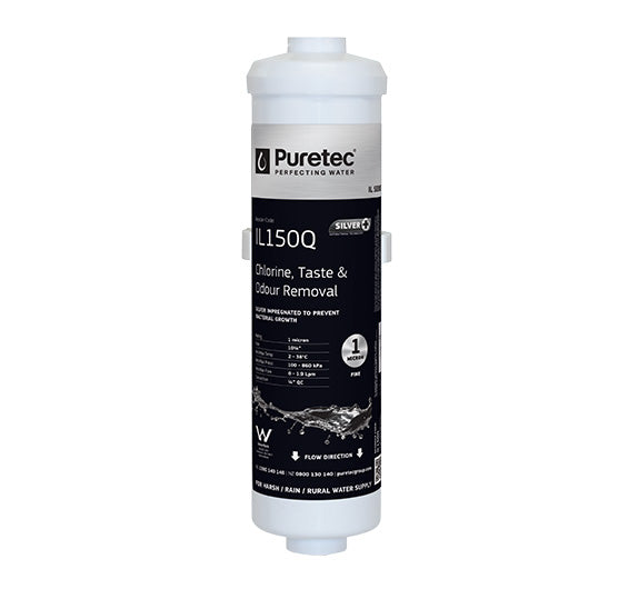 Puretec X4 Series | Incline Undersink Water Filter System with High Loop LED Faucet Product Name: Replacement Incline Filter Cartridge (1 Micron)