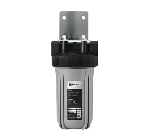 Puretec LD Series | Large Diameter Filter Housing Product Name: Filter Housing Silver 10" 1" Connection (80Lpm)