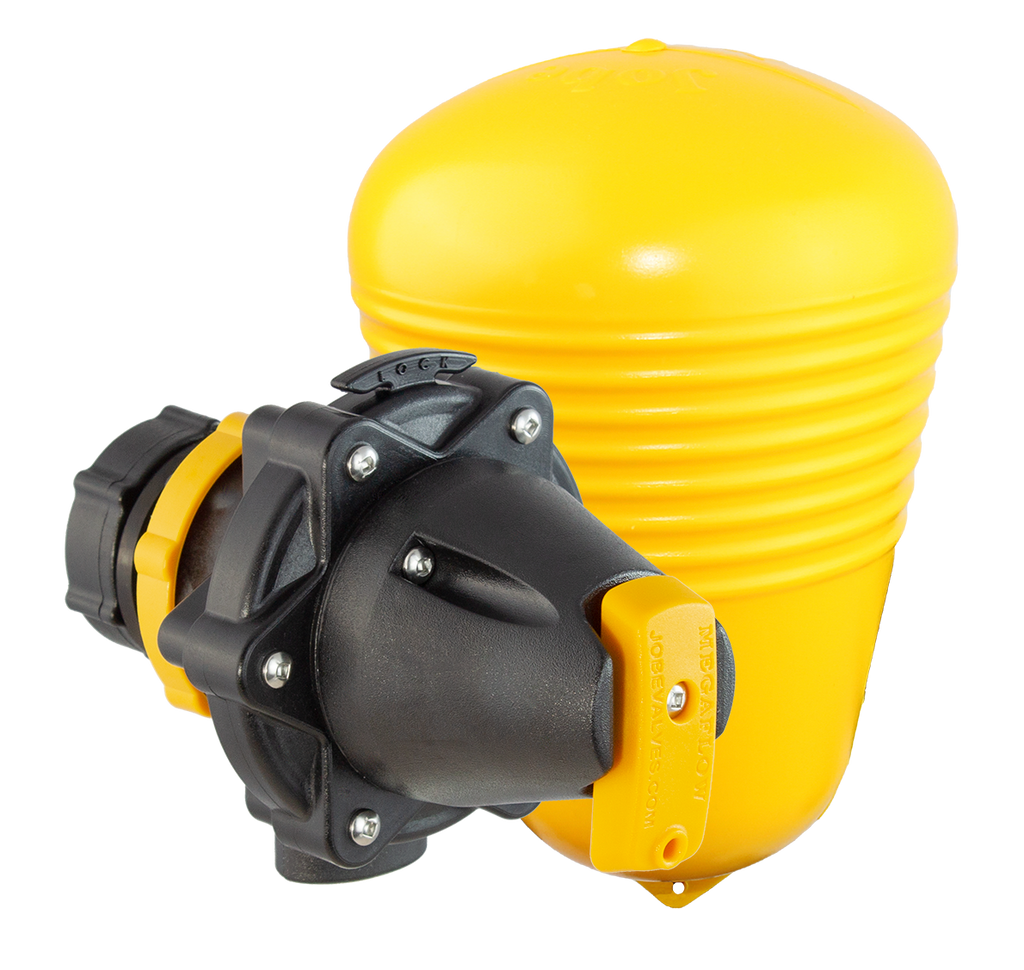 Jobe Megaflow Bottom Entry Float Valve – Underwater High Flow Valve (Max  200LPM)