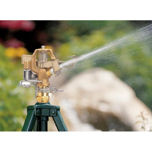 Orbit Impact Sprinklers Product Name: 15mm Plastic Impact Sprinkler with Nozzle, 15mm Zinc Impact Sprinkler 6-13m radius nozzle, 15mm Brass Impact Sprinkler 6-13m radius nozzle