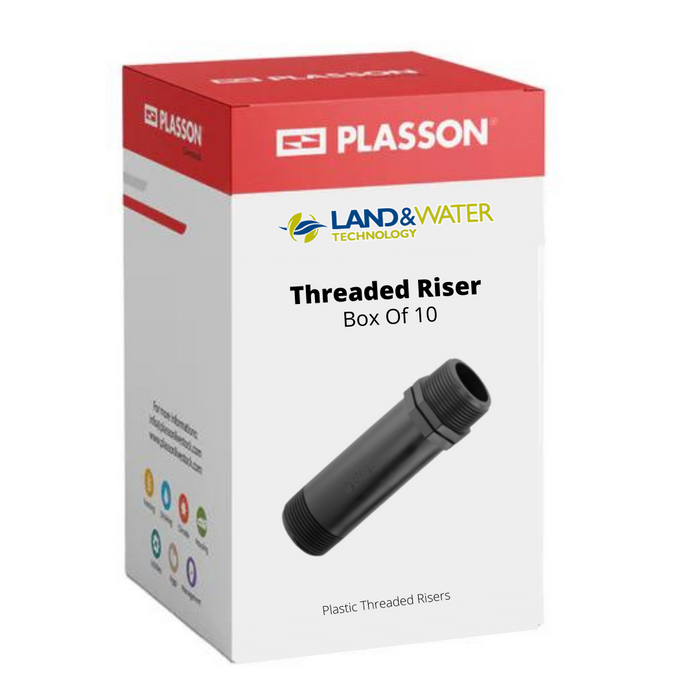 Plasson Threaded BSP Riser -  Box of 10
