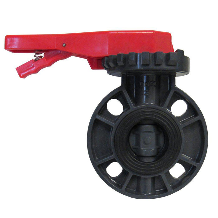 PVC Butterfly Valves - ANSI Table Drilling Size: 50mm PVC Butterfly Valves, 80mm PVC Butterfly Valves, 100mm PVC Butterfly Valves, 150mm PVC Butterfly Valves, 200mm PVC Butterfly Valves
