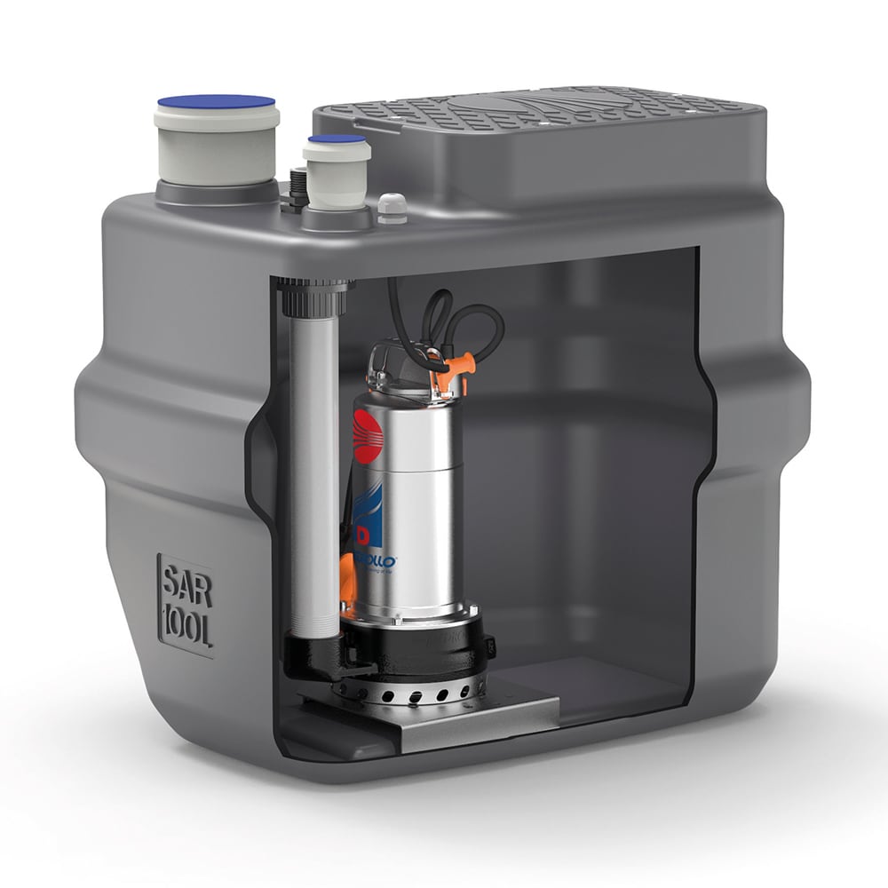 Pedrollo 100L Wastewater Pumping Station with Grinder Pump Shop