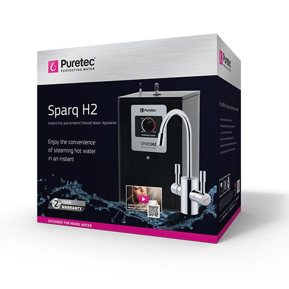 Puretec Sparq H2 | Instant Hot & Ambient Filtered Water Product Name: Sparq H2 - Instant Hot & Ambient Filtered Water Appliance