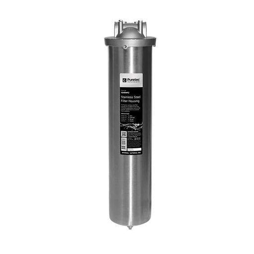 Puretec SSMP Series | Maxiplus Stainless Steel Housing Product Name: 20" 1 1/2" Connection 304 Stainless Steel Head & Housing (180Lpm)