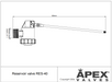 Apex Reservoir Valves with Single Float Size: 40mm (1 1/2") Reservoir Valve with Single Float