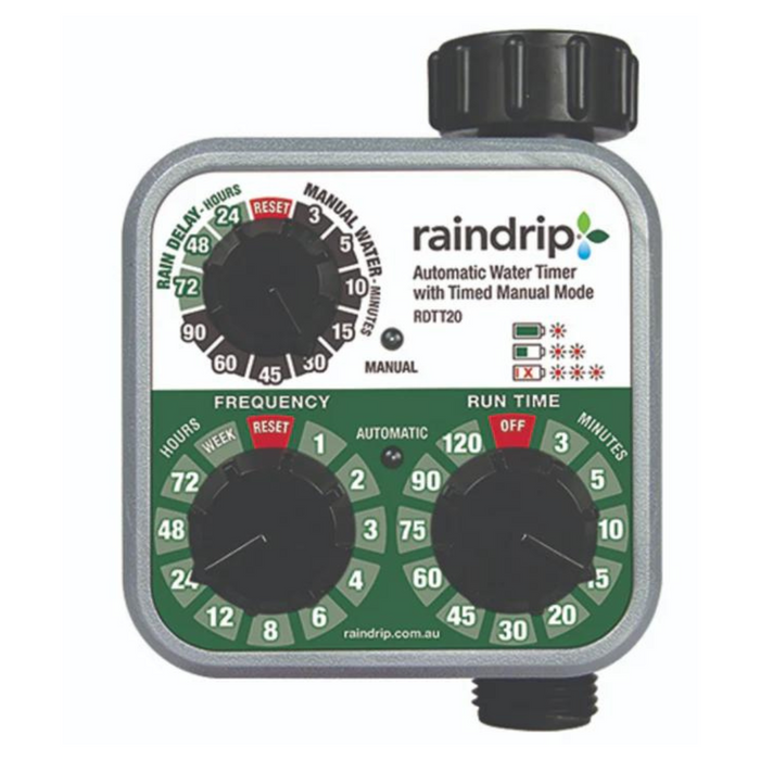 Raindrip Set 'n Flow Mechanical Tap Timer
