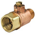 Test Cock for Backflow Prevention Devices Size: 1/8" male x 1/4" female, 1/4" male x 1/4" female
