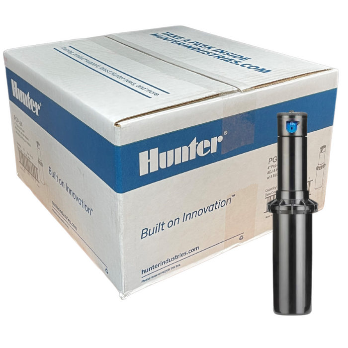 Hunter PGP-04 Ultra 100mm Adjustable Gear Drive Sprinklers (20mm BSP) Box of 20