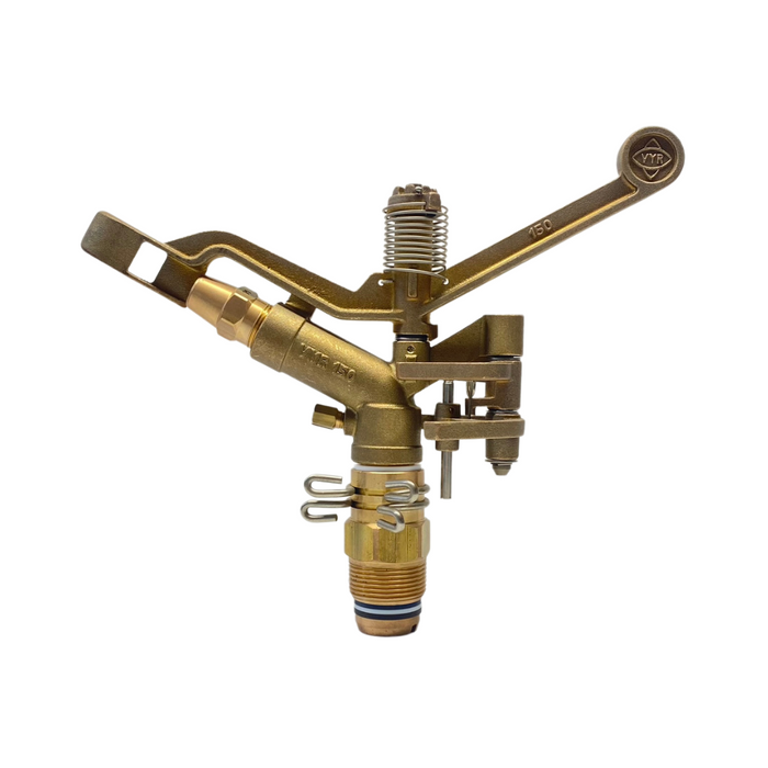Vyrsa 150 Part Circle 32mm Male Brass Impact Sprinkler with Double 11mm/3.2mm Nozzle