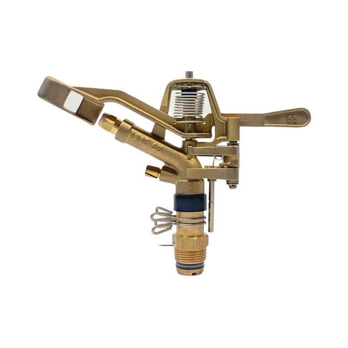 Vyrsa 65 Part Circle 25mm Female Brass Impact Sprinkler with Double 6.4mm/3.2mm Nozzle