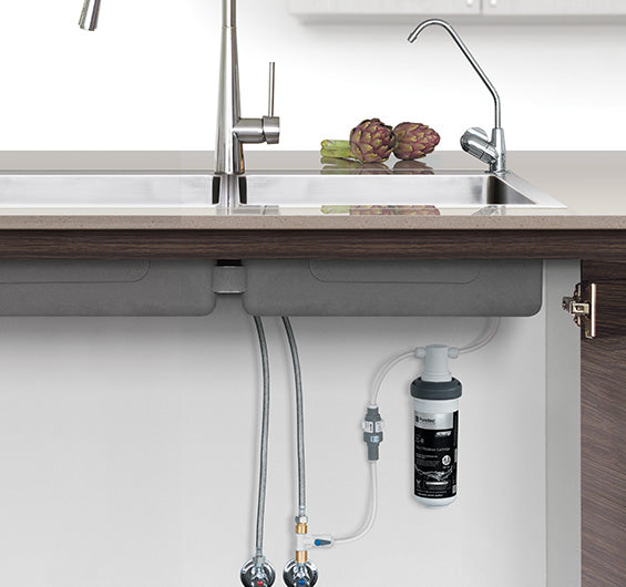 Puretec Z12 | Quick Twist Water Filter System Product Name: Puretec Z12 - Quick Twist Water Filter System with Long Range LED Faucet, Quick-twist replacement cartridges (0.1 micron)