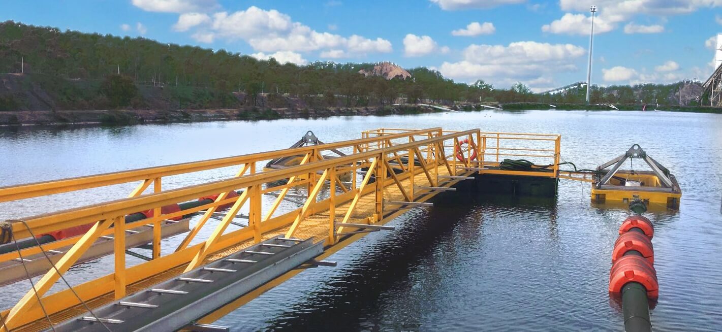 Modular Poly Pontoon Float to suit up to 5 Tonnes Pump Perth