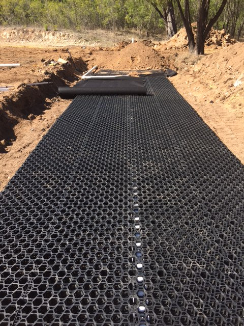 30mm Flo-Cell Flat Bed Leach Drain Per Lineal Metre - Perth Only