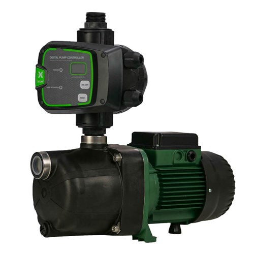 DAB Jetcom Self Priming Pressure Pumps with Controller Product Name: JETCOM62MPCX With Automatic Control - 240V 0.44kW, JETCOM82MPCX With Automatic Control - 240V 0.60kW, JETCOM102NXT With Automatic Control - 240V 0.75kW, JETCOM132MPCX With Automatic Control - 240V 1.0kW
