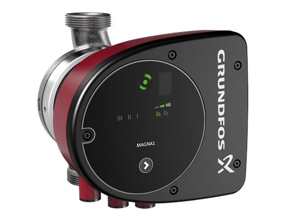 Grundfos MAGNA1 N Circulator Pump with Integrated Variable Speed Product Name: Grundfos MAGNA1 25-60 N (G 1 1/2" Connection), Grundfos MAGNA1 25-120 N (G 1 1/2" Connection), Grundfos MAGNA1 32-60 N (G 2" Connection), Grundfos MAGNA1 32-120 N (G 2" Connection), Grundfos MAGNA1 40-60 F N  (DN 40 Connection), Grundfos MAGNA1 40-120 F N (DN 40 Connection), Grundfos MAGNA1 50-120 F N (DN 50 Connection)