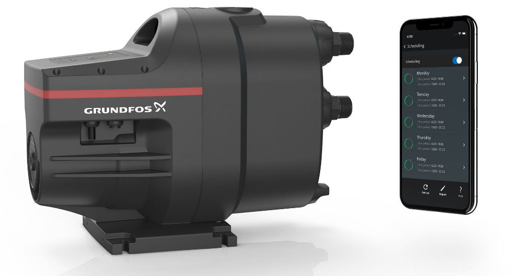 Grundfos SCALA1 Self Priming Fixed Speed Booster Pump with Bluetooth Product Name: Grundfos SCALA1 3-35 - 0.45kW, Grundfos SCALA1 5-55 - 0.78kW