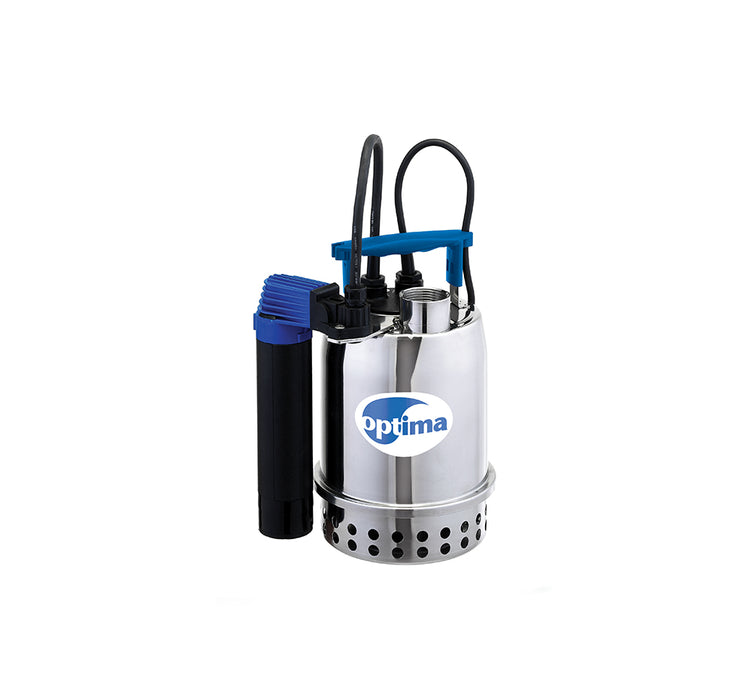 Ebara Optima 0.25kW Stainless Steel Submersible Drainage Pumps (Max 150LPM)