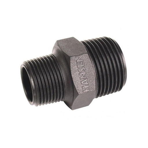 Hansen Reducing Hex Nipples - Male Product Name: 8mm x 6mm Hansen Reducing Nipple x 10, 10mm x 6mm Hansen Reducing Nipple x 10, 10mm x 8mm Hansen Reducing Nipple x 10, 15mm x 6mm Hansen Reducing Nipple x 10, 15mm x 8mm Hansen Reducing Nipple x 10, 15mm x 10mm Hansen Reducing Nipple x 10, 20mm x 10mm Hansen Reducing Nipple x 10, 20mm x 15mm Hansen Reducing Nipple, 25mm x 15mm Hansen Reducing Nipple, 25mm x 20mm Hansen Reducing Nipple, 32mm x 20mm Hansen Reducing Nipple x 10, 32mm x 25mm Hansen Reducing Nippl