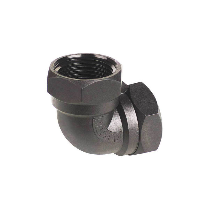 Hansen Threaded Elbows - Female Product Name: 15mm (1/2") Hansen Threaded Elbow (F), 20mm (3/4") Hansen Threaded Elbows (F), 25mm (1") Hansen Threaded Elbows (F), 32mm (1 1/4") Hansen Threaded Elbows (F), 40mm (1 1/2") Hansen Threaded Elbows (F), 50mm (2") Hansen Threaded Elbows (F), 65mm Hansen Threaded Elbows (F), 80mm Hansen Threaded Elbows (F), 100mm Hansen Threaded Elbows (F)