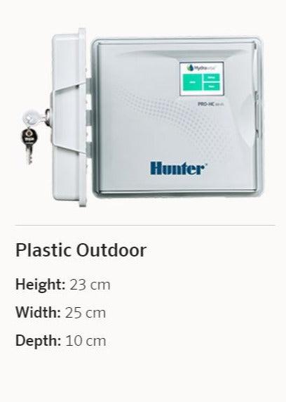 Hunter PRO-HC (HYDRAWISE) WI-FI Irrigation Controllers 1. Choose your model: Indoor Controller, Outdoor Controller