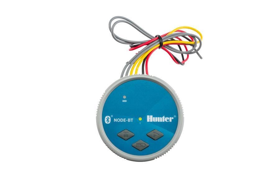 Hunter Node DC Battery Operated Bluetooth Controller Product Name: 1 Station Bluetooth DC Controller without DC Latching Coil