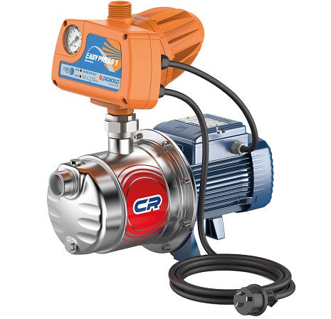 Pedrollo Easy Pump Horizontal Multistage Pressure Pump with Press Control Product Name: 4CRM80 Easy Pressure Pump 0.55kW