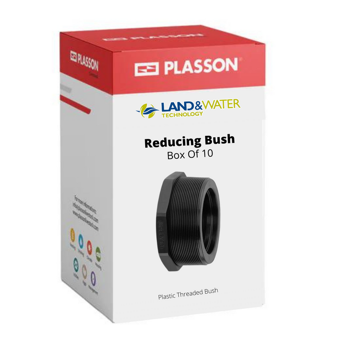 Plasson Threaded BSP Reducing Bush - Box of 10
