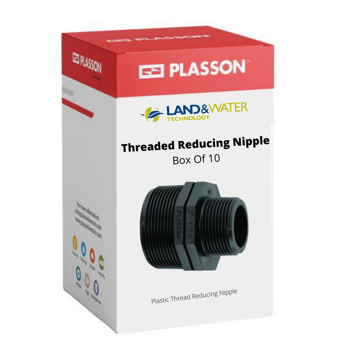 Plasson Threaded BSP Reducing Nipples - Box of 10