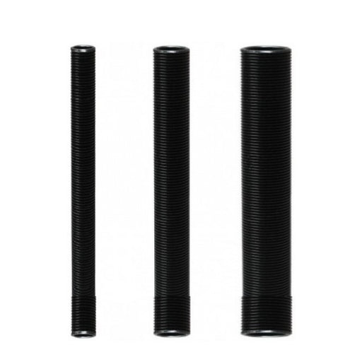 Poly Risers Continuous Thread Product Name: 15mm x 300mm Full Thread Riser Black, 20mm x 300mm Full Thread Riser Black, 25mm x 300mm Full Thread Riser Black, 25mm x 500mm Full Thread Riser Black, 32mm x 300mm Full Thread Riser Black, 40mm x 300mm Full Thread Riser Black, 50mm x 300mm Full Thread Riser Black, 50mm x 500mm Full Thread Riser Black