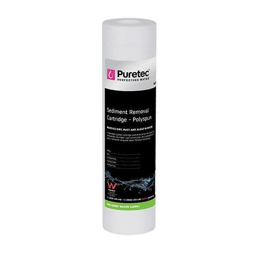 Puretec PX Series | Polyspun Sediment Cartridge / Graded Depth Product Name: 10" PX011 - Standard 2.5" x 10"