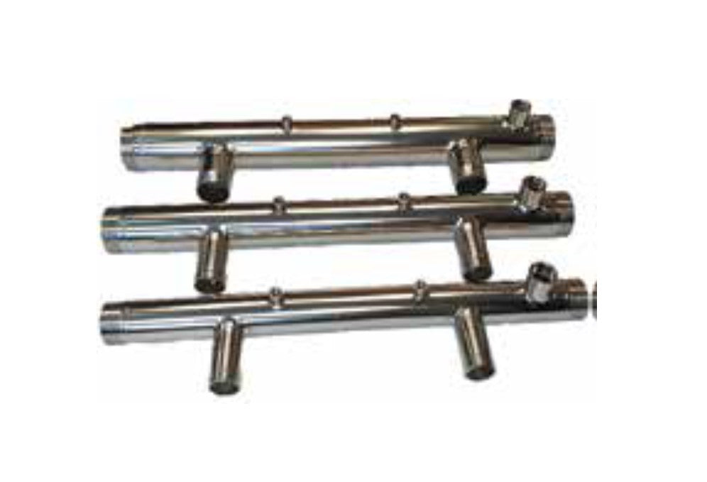 Dual Pump Manifold Stainless Steel