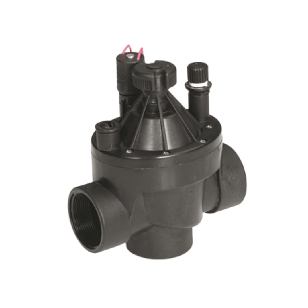 Valvola Irritrol 216B 1-1/2&rdquo; NPT &ndash; Globo/angolo In Plastica Grigia Con Controllo Flusso