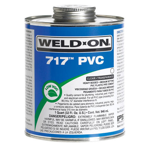 717 Weld-on Gap Filling Clear Heavy Bodied 946ml Title: Default Title